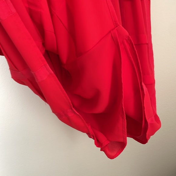 SALE 3 for $15 Red Button Down Dress - Picture 6 of 10